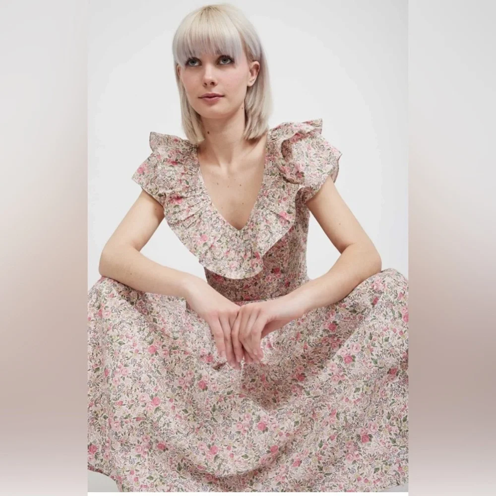 NWT - Batsheva - Rowena Ileang Dress - Size 0 - Picture 6 of 10